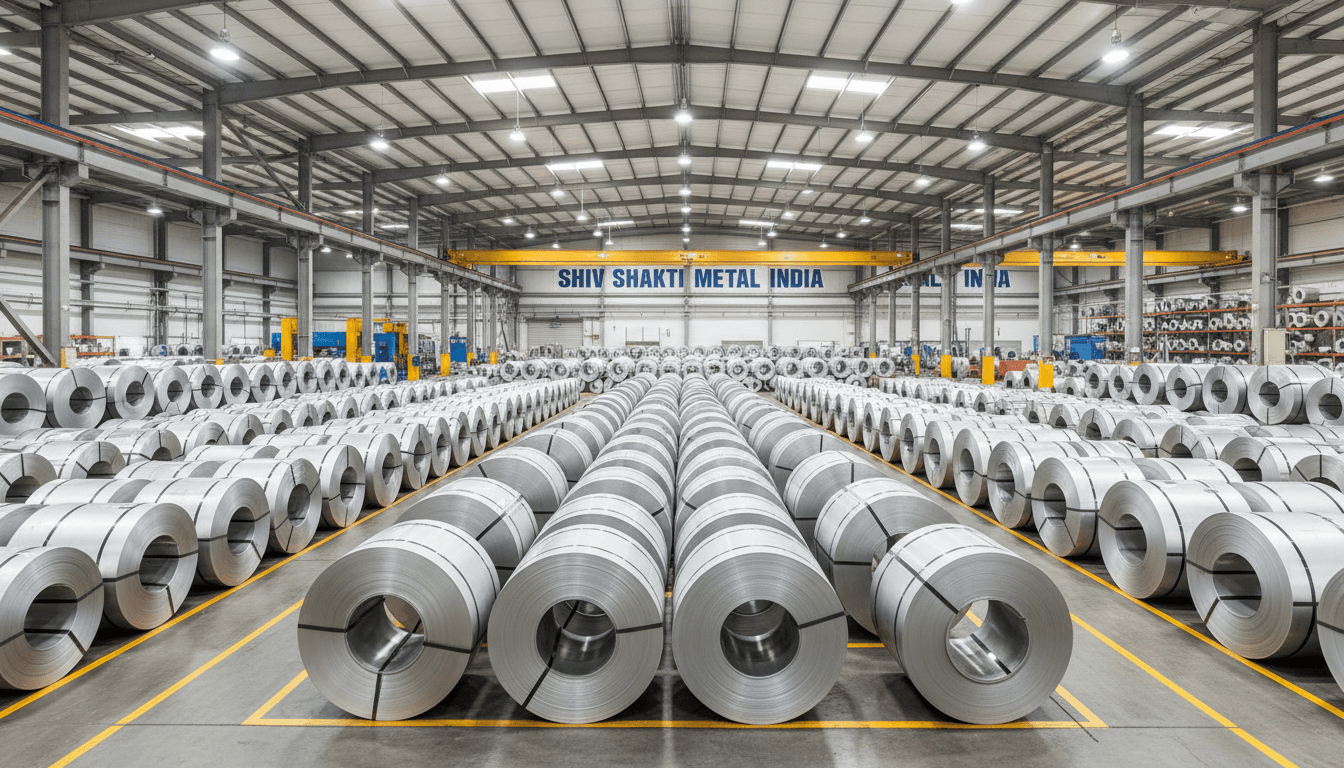 Fabrication workshop using stainless steel materials in manufacturing process